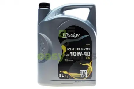 Олива 10W40 LONG LIFE SINTEX LS (5L) (MB 228.51/MB 228.31/ACEA E4/E6/E7/E9) Solgy 504037