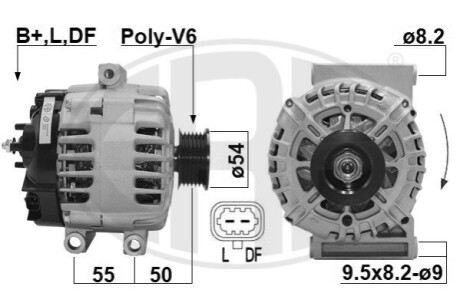 ALTERNATOR SZT ERA 209012A