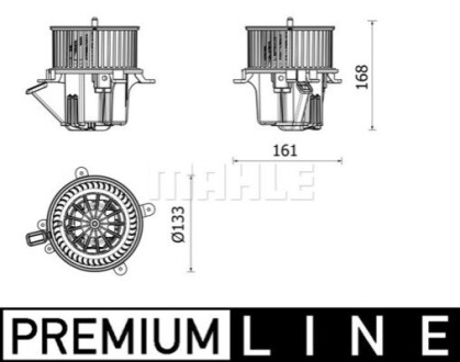 DMUCHAWA BEHR PREMIUM LINE MAHLE / KNECHT AB282000P