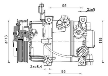 Автозапчасть MAHLE / KNECHT ACP1463000P