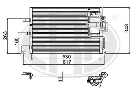 Автозапчасть ERA 667208