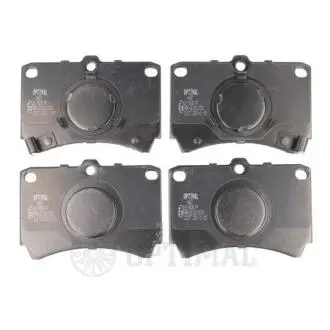 Фото 1 - гальмівні колодки, дискове гальмо (набір) Optimal 9437 Гальмівні колодки, дискове гальмо (набір) Optimal 9437 (фото 1)