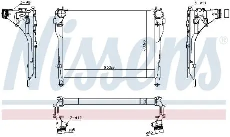 Автозапчасть NISSENS 961566