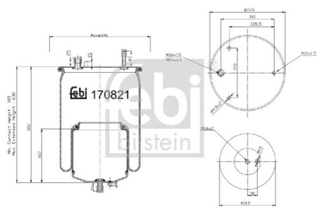 Автозапчасть FEBI BILSTEIN 170821