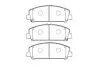 Колодки гальмівні (передні) Infiniti Qx56 5.6 03-10 KAVO PARTS KBP6611 (фото 1)