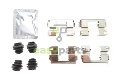 Планка супорта (заднього) прижимна (к-кт) Hyundai Santa FE IV 18- QUICK BRAKE 1090193