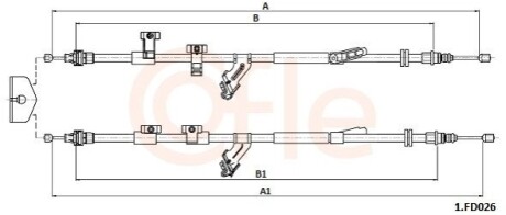 Linka ham.r. FO KUGA 12- COFLE 921FD026