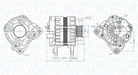 ALTERNATOR MAGNETI MARELLI 063736232010