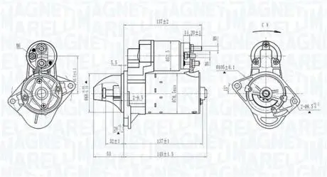 ROZRUSZNIK MAGNETI MARELLI 063725395010