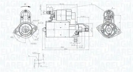 ROZRUSZNIK MAGNETI MARELLI 063721535010