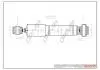 Drive+ Амортизатор (задній) Citroen Nemo/ Peugeot Bipper/ Fiat Fiorino 08- (Газ) DR!VE+ DP1610.10.0151 (фото 1)