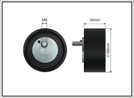 Автозапчасть CAFFARO 500-697