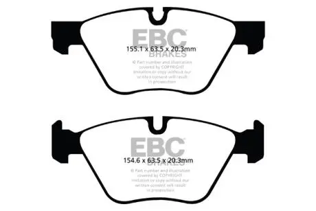 Автозапчасть EBC DP42088R