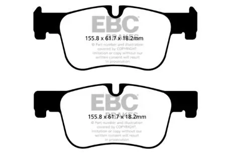 Автозапчасть EBC DP42143R