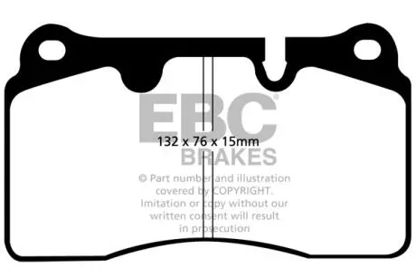 Фото автозапчасть EBC DP41908R Автозапчасть EBC DP41908R