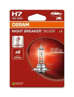 ZAROWKA H7 12V 55W NIGHT BREAKER SILVER OSRAM 64210NBS1BL