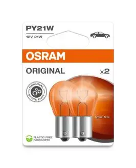 ZAROWKA PY21W 12V BAU15S OSRAM 75072BL