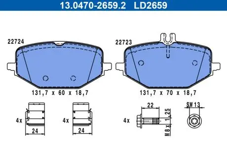KLOCKI HAM TYL CERAMIC ATE 13047026592