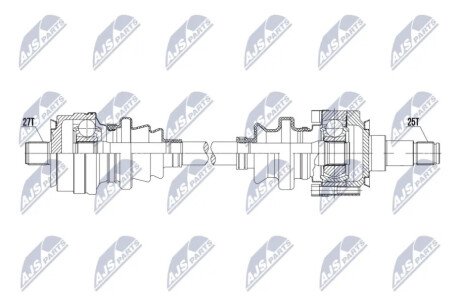 Автозапчасть NTY NPWPS010