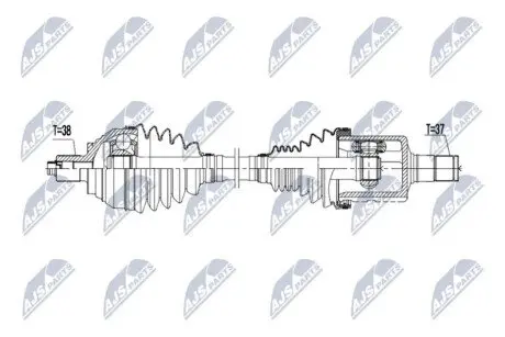 Автозапчасть NTY NPWVW238