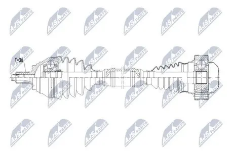 Автозапчасть NTY NPWVW233