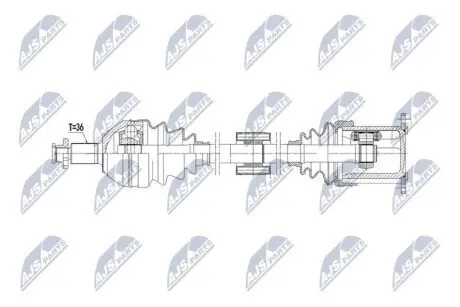 Автозапчасть NTY NPWVW225