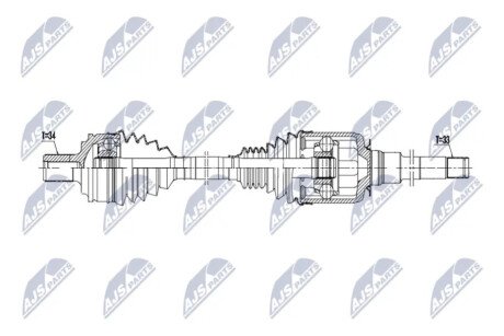 Автозапчасть NTY NPWME213