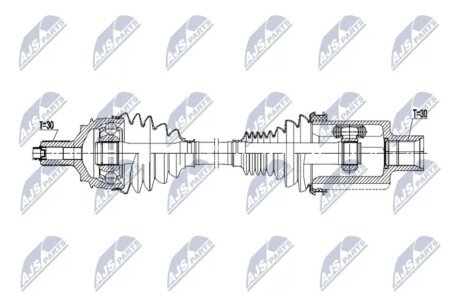 Автозапчасть NTY NPWME208