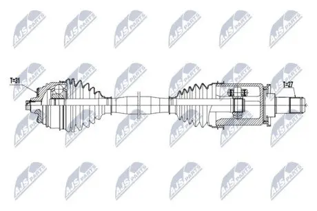 Автозапчасть NTY NPWBM251