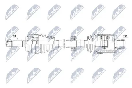 Автозапчасть NTY NPWHD106