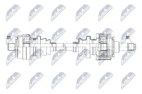 Автозапчасть NTY NPWME190