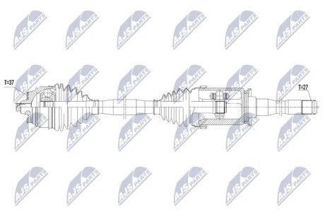 Автозапчасть NTY NPWBM252