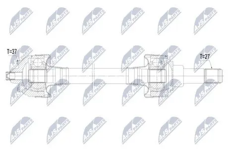Автозапчасть NTY NPWBM240