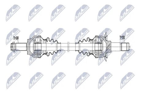 Автозапчасть NTY NPWBM231