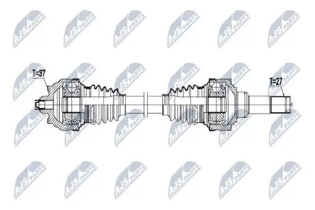 Автозапчасть NTY NPWBM228
