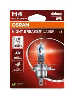 ZAROWKA H4 12V 60/55W NIGHT BREAKER LASE OSRAM 64193NL1BL