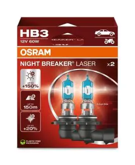 ZAROWKA HB3 12V 60W NIGHT BREAKER LASER OSRAM 9005NL2HB