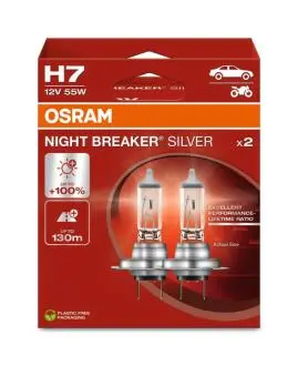 ZAROWKA H7 12V 55W NIGHT BREAKER SILVER OSRAM 64210NBS2HB