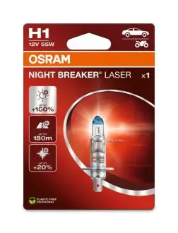 ZAROWKA H1 12V 55W NIGHT BREAKER LASER OSRAM 64150NL1BL