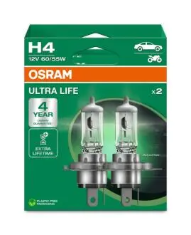 ZAROWKA H4 12V 60/55W ULTRA LIFE OSRAM 64193ULT2HB (фото 1)