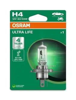 ZAROWKA H4 12V 60/55W ULTRA LIFE OSRAM 64193ULT1BL