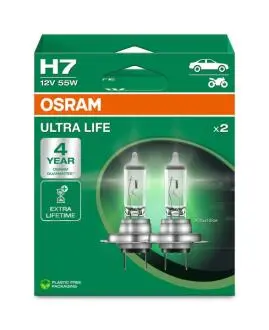 ZAROWKA H7 12V 55W ULTRA LIFE OSRAM 64210ULT2HB