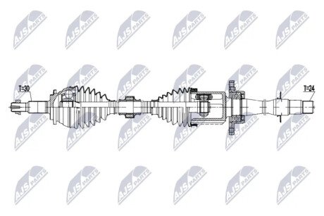 DRIVESHAFT NTY NPW-TY-193