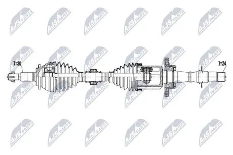 DRIVESHAFT NTY NPW-TY-193