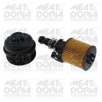 MEATDORIA AUDI Кришка корпусу оливного фільтра A3 (8P1) 1.4 TFSI 07-12, SEAT ALTEA (5P1) 1.4 TSI 07-15, SKODA OCTAVIA II (1Z3) 1.2 TSI 10-13, VW GOLF V (1K1) 1.4 TSI 07-08 MEAT&DORIA 91743