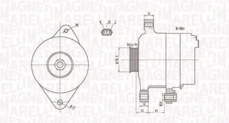 Alternator MAGNETI MARELLI 063731793010