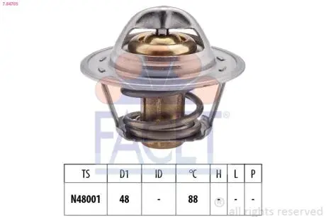 Термостат FACET 7.8470S (фото 1)