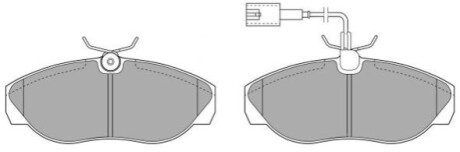 Колодки тормозные FREMAX FBP-0915