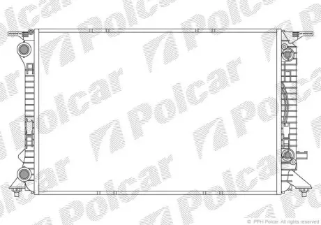 Радіатори охолодження Polcar 1337083X