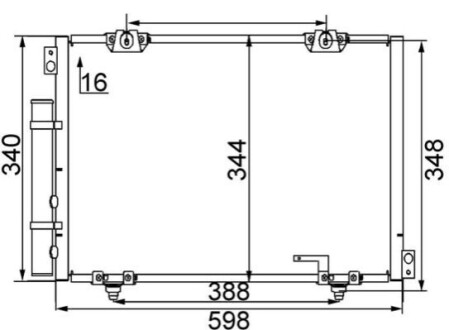 Автозапчасть MAHLE / KNECHT AC260000S